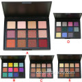 Hochpigment -Lidschatten -Palette romantische Farbe